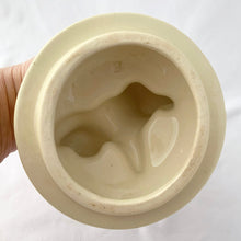 Load image into Gallery viewer, Vintage Mid Century Mid-Century MCM American Bisque Ceramic Pottery Porcelain Kitten Cat Yellow Beehive Floral Cookie Biscuit Jar Barrel 1950 1950s USA adorable kitsch kitschy china hand painted detailed tableware housewares tea coffee kitchen countertop Home Decor Boho Bohemian Shabby Chic Cottage Farmhouse Mid-Century Modern Industrial Retro Flea Market Style Unique Sustainable Gift Antique Prop GTA Hamilton Toronto Canada shop store community seller reseller vendor