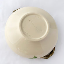 Load image into Gallery viewer, Jacks Daughter of All Trades Vintage Antique Mid-Century Kitsch Store Shop Reseller Etsy Shopify Toronto Canada Free Porch Pick Up Local Delivery Worldwide Shipping Judy Weinberg Unique Housewarming Gift Sustainable Gift Wedding Gift Home Decor Collectible Collector Gift Farmhouse Cottagecore Cottage Lodge Shabby Chic pink green brown cream Desert Rose covered vegetable dish Franciscan England 1980s 1990s 2000s Highly collectible