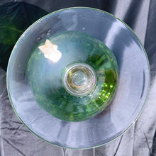 Load image into Gallery viewer, Jacks Daughter of All Trades Vintage Antique Retro Mid-Century Modern Modernist Store Shop Reseller Etsy Shopify Toronto Canada Free Porch Pick Up Local Delivery Worldwide Shipping Judy Weinberg Unique Housewarming Hostess Sustainable Gift Home Decor Collectible Collector Art Glass Goblet Snifter Empoli Italian Italy Boho Bohemian