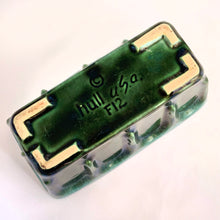 Load image into Gallery viewer, Vintage Hull Pottery Green Drip Glaze Rectangular Planter Houseplant Succulent Violets Teal Forest Ceramic Shabby Chic Farmhouse Flea Market Style Garden Container Home Decor Freelton Antique Mall Toronto Canada Hamilton