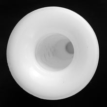 Load image into Gallery viewer, A vintage lattice patterned white milk glass bud vase. Produced by the Randall Glass Company. Any flower arrangement will look lovely in this simple and elegant white vase. A perfect addition to your vintage, farmhouse or wedding decor. In excellent condition, no chips or cracks. Measures 6 inches