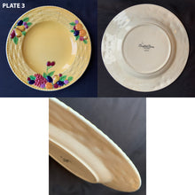 Load image into Gallery viewer, Vintage Yellow Fruit Basket Ceramic Luncheon or Salad Plate, Carlton Ware, England