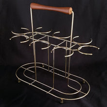 Load image into Gallery viewer, Jacks Daughter of All Trades Vintage Antique Retro Mid-Century Modern Mid Mod Store Shop Reseller Etsy Shopify Toronto Canada Free Porch Pick Up Local Delivery Worldwide Shipping Judy Weinberg Unique Housewarming Hostess Sustainable Gift Home Decor Collectible Collector Him Her Glassware Bar Barware Cart Mad Men Cocktail Happy Hour Party Christmas New Years Eve 1950s 1960s Libbey Seville Pilsner Beer Champagne