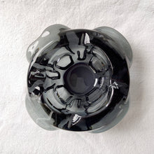 Load image into Gallery viewer, Vintage smokey amethyst hand blown art glass bowl or ashtray. Crafted by Josef Hospodka for Chribska Glassworks, Czechoslovakia, circa 1960s. It features a compact design and the hand blown technique created a stunning pattern on this unique ashtray. A great way to begin or add to your art glass collection! In excellent condition, no chips or cracks, polished bottom with minor wear. Measures 6 x 2 1/2 inches