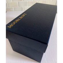 Load image into Gallery viewer, This beautiful "Prairie Summer" ewer pitcher or jug is reminiscent of a summer's day. Designed by Rachel Bishop in 2001 and hand painted over slip glaze on a yellow ground with shades of red, blue, yellow and white on shape JU3. Produced by Moorcroft Pottery, England. In excellent condition, no chips, cracks or repairs. In original box. Purchased directly from the Moorcroft Pottery shop in Stoke-on-Trent, England. Offer from our private collection. Measures 9-1/2"