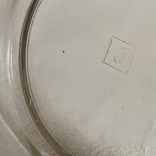 Load image into Gallery viewer, Jacks Daughter of All Trades Vintage Antique Mid-Century Kitsch Store Shop Reseller Etsy Shopify Toronto Canada Free Porch Pick Up Local Delivery Worldwide Shipping Judy Weinberg Unique Housewarming Gift Sustainable Gift Wedding Gift Home Decor Collectible Collector Gift Farmhouse Cottagecore Cottage Lodge Shabby Chic Industrial pressed glass lidded apothecary jar Jeannette Glass USA 1950s sugar bowl bath vanity storage