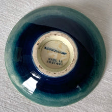 Load image into Gallery viewer, Vintage Mid-Century Moorcroft Art Deco Nouveau 1950 Mid century Pottery Spring Flowers Pin Dish Stoke-on-Trent England Hand Painted Slip Glaze Home Decor Dresser Vanity Ring Trinket Accessory Unique Housewarming Birthday Anniversary Wedding Gift Toronto Canada antique store shop community seller reseller vendor