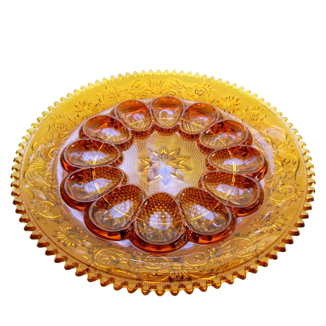 Vintage Tiara Amber 