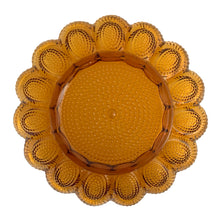 Load image into Gallery viewer, Jacks Daughter of All Trades Vintage Antique Retro Mid-Century Modern Modernist Kitsch Store Shop Reseller Etsy Shopify Toronto Canada Free Porch Pick Up Local Delivery Worldwide Shipping Judy Weinberg Unique Housewarming Hostess Sustainable Gift Home Decor Collectible Collector Gift Farmhouse Cottage Core Shabby Chic High Tea Party Brunch Appetizer Plate Tableware Amber Hobnail Indiana Glass
