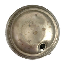Load image into Gallery viewer, RARE FIND!

Antique uranium green depression glass sugar dispenser with chrome lid. Paden City Glass, USA, 1915. Lid by Elite Works Brass. The glass glows brilliantly under black light. A stunning piece of vintage history to add to your glass collection...a real gem!

In good vintage condition, no chips, minor flea bites around the collar where the lid meets the glass and age-related wear to the lid.

3 3/8 x 5 1/2 inches
