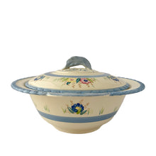 Load image into Gallery viewer, Art Deco New Hall Hanley Lidded Serving Bowl | NHP9 Floral
