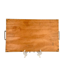 Load image into Gallery viewer, Jacks Daughter of All Trades Vintage Retro Mid-Century Modern Store Shop Reseller Etsy Shopify Toronto Canada Free Porch Pick Up Local Delivery Worldwide Shipping Judy Weinberg Unique Gift Housewarming Gift Sustainable Gift Home Decor Decor Farmhouse Cottagecore Cottage Lodge Shabby Chic Boating reverse painted handled tray Art Deco

