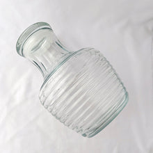 Load image into Gallery viewer, Vintage Glass Beehive Lidded Pitcher Anchor Hocking USA Jug Water Beverage Lemonade Beer Horizontal Ribbed Ribs Pour Retro Storage Mid Century Tableware Glassware Serve Serving Pouring Drink Flea Market Style Housewares Hamilton Freelton Antique Mall Toronto Canada Shop Store Community Seller Reseller Vendor
