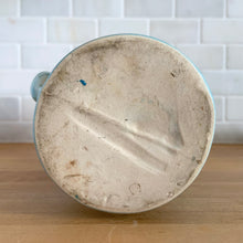 Load image into Gallery viewer, Unglazed base of vintage Brentleigh Ware Art Deco ceramic vase showing raw stoneware foot with age patina, confirming authentic vintage provenance
