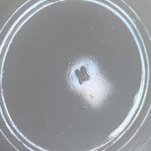 Load image into Gallery viewer, Vintage "Ripple Blue" or "Blue Crinoline" Milk Glass Cup and Saucer, Hazel-Atlas Glass, USA
