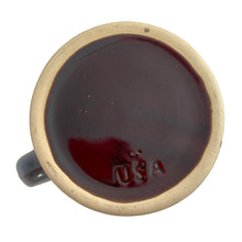 Load image into Gallery viewer, Jacks Daughter of All Trades Vintage Antique Mid-Century Kitsch Store Shop Reseller Etsy Shopify Toronto Canada Free Porch Pick Up Local Delivery Worldwide Shipping Judy Weinberg Unique Housewarming Gift Sustainable Gift Wedding Gift Home Decor Collectible Collector Gift Farmhouse Cottagecore Cottage Lodge Shabby Chic Industrial brown Daisy and Dots old fashioned stoneware beer stein or mug Pennsylvania Dutch early American farmhouse folk art
