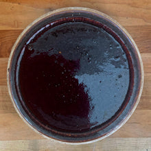 Load image into Gallery viewer, Jacks Daughter of All Trades Vintage Antique Mid-Century Kitsch Store Shop Reseller Etsy Shopify Toronto Canada Free Porch Pick Up Local Delivery Worldwide Shipping Judy Weinberg Unique Housewarming Gift Sustainable Gift Wedding Gift Home Decor Collectible Collector Gift Farmhouse Cottagecore Cottage Lodge Shabby Chic Industrial primitive antique deep brown glazed stoneware flowerpot Pennsylvannia  Enterprise Pottery E.S.&amp; B. late 1800s to the early 1900s classic container garden
