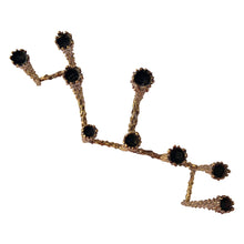 Load image into Gallery viewer, Jacks Daughter of All Trades Vintage Mid-Century Modern Modernist Store Shop Reseller Etsy Shopify Toronto Canada Free Porch Pick Up Local Delivery Worldwide Shipping Unique Housewarming Wedding Sustainable Gift Tableware Collectible Brutalist Cast Bronze Metal Hanukkah Chanukah Menorah Jewish Holiday Judaica Paul Evans American
