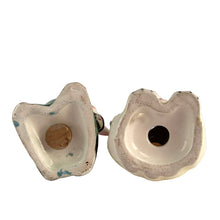 Load image into Gallery viewer, Jacks Daughter of All Trades Vintage Store Shop Etsy Shopify Toronto Canada Free Porch Pick Up Local Delivery Worldwide Shipping Judy Weinberg Unique Hostess Sustainable Gift Home Decor Collector Day Farmhouse Cottagecore Cottage Shabby Chic Kitchen Collectible Décor Tableware hand painted anthropomorphic rabbit bride and groom salt and pepper shakers PY Japan 1950s wedding gift
