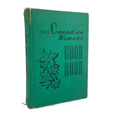 Vintage The Canadian Woman's Cookbook, hardcover book. Its 815 pages are jam-packed with a variety of recipes and practical information, colour and black & white photos throughout. Edited by Ruth Berolzheimer who was the Director of Culinary Arts Institute in Toronto. Published in 1939 by the Atlantis Book Co., Canada. A superior reference book for the culinary enthusiast or anyone who wants a well-rounded cookbook to add to their collection!