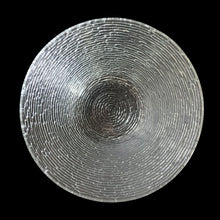 Load image into Gallery viewer, This large vintage clear Soreno pressed glass serving bowl features a textured bark surface. Crafted by Anchor Hocking, USA, 1966 - 1970. Perfect for serving your favourite snacks or salads.

In excellent condition, no chips.

Measures 11 3/8 x 5 inches
