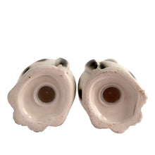 Load image into Gallery viewer, Jacks Daughter of All Trades Vintage Store Shop Etsy Shopify Toronto Canada Free Porch Pick Up Local Delivery Worldwide Shipping Judy Weinberg Unique Hostess Sustainable Gift Home Decor Collector Day Farmhouse Cottagecore Cottage Grannycore Shabby Chic Kitchen Collectible Decor Tableware black and white Dalmatian puppy dog ceramic salt and pepper shakers Japan 1960s kitschy 
