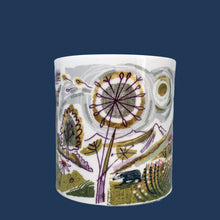 Load image into Gallery viewer, Delightful Enchantment bone china mug featuring deer in a whimsical woodland scene. Designed by Gillian Martin for Dunoon, England. A lovely collectible mug for your favourite hot beverage.

In excellent condition, no chips/cracks/repairs.

Measures 3 1/2 x 3 1/2 inches

Capacity 10 ounces
