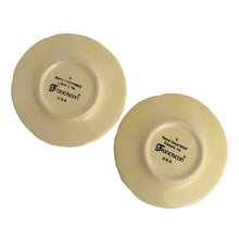 Load image into Gallery viewer, Jacks Daughter of All Trades Vintage Antique Mid-Century Kitsch Store Shop Reseller Etsy Shopify Toronto Canada Free Porch Pick Up Local Delivery Worldwide Shipping Judy Weinberg Unique Housewarming Gift Sustainable Gift Wedding Gift Home Decor Collectible Collector Gift Farmhouse Cottagecore Cottage Lodge Shabby Chic hand painted Desert Rose ceramic butter pat Franciscan USA 1960s jewelry pin dish
