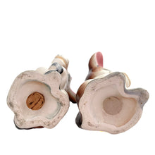 Load image into Gallery viewer, xJacks Daughter of All Trades Vintage Store Shop Etsy Shopify Toronto Canada Free Porch Pick Up Local Delivery Worldwide Shipping Judy Weinberg Unique Hostess Sustainable Gift Home Decor Collector Day Farmhouse Cottage Core Shabby Chic Kitchen Collectible Decor Tableware donkey ceramic salt and pepper shakers Japan 1960s
