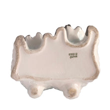 Load image into Gallery viewer, Jacks Daughter of All Trades Vintage Mid-Century Kitsch Store Shop Reseller Etsy Shopify Toronto Canada Free Porch Pick Up Local Delivery Worldwide Shipping Judy Weinberg Unique Gift Home Decor Collectible Collector Farmhouse Cottagecore Grannycore Cottage Shabby Chic Ceramic Planter Kitsch Double Two Blue Lamb ARCO Japan Baby Shower gift Nursery Decor Childs Room Decor
