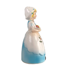 Load image into Gallery viewer, Vintage Dutch Kitchen 33/306 ceramic salt shaker. Enterprise, Japan 1950s. Add this unique shaker to your collection!

In excellent vintage condition, no chips/cracks/repairs. Original sticker.

Measures 2 1/2 x 2 1/8 x 5 inches
