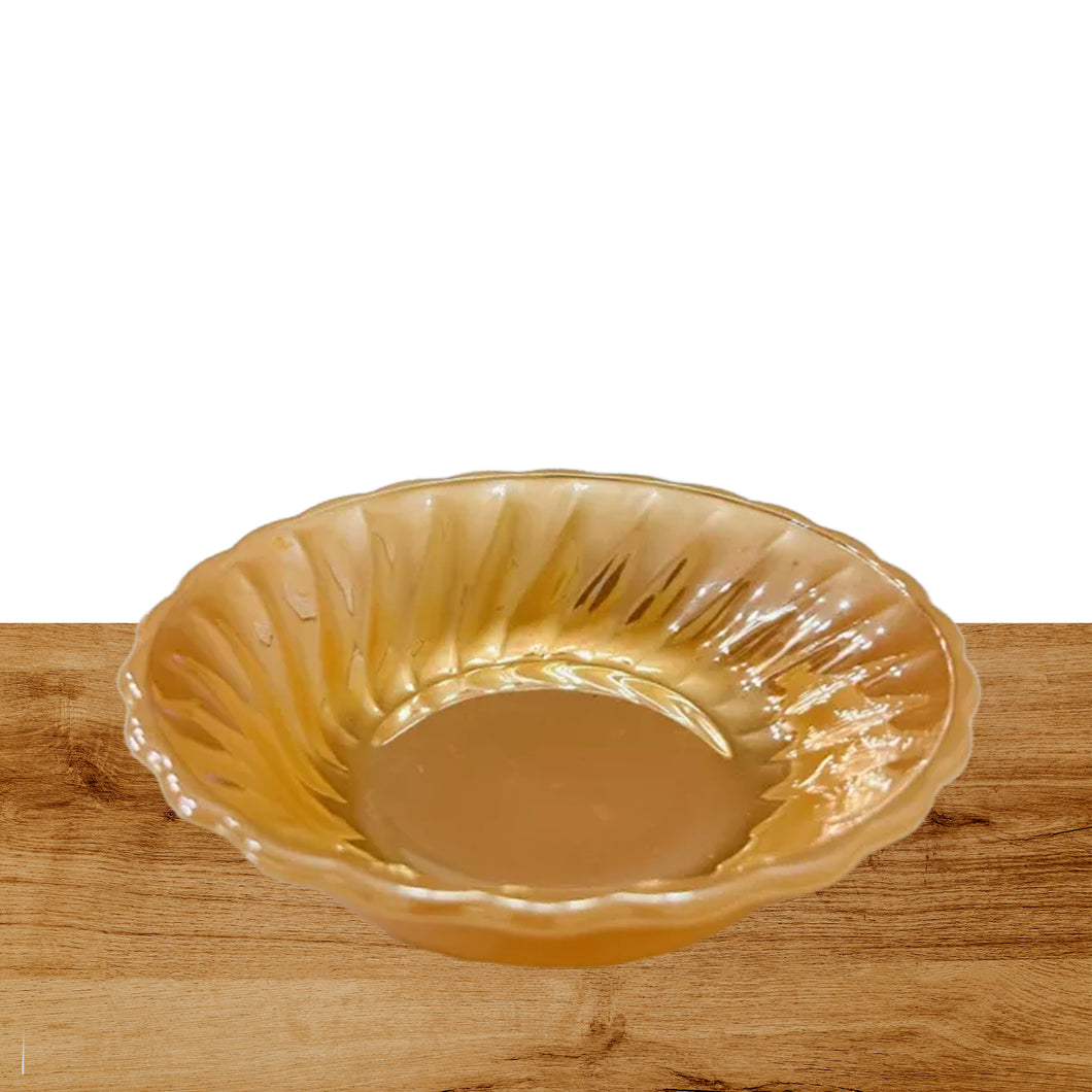 Vintage Fire-King peach lustre 