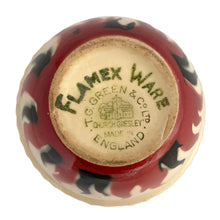 Load image into Gallery viewer, Jacks Daughter of All Trades Vintage Antique Mid-Century Kitsch Store Shop Reseller Etsy Shopify Toronto Canada Free Porch Pick Up Local Delivery Worldwide Shipping Judy Weinberg Unique Housewarming Gift Sustainable Gift Wedding Gift Home Decor Collectible Collector Gift Farmhouse Cottagecore Cottage Lodge Shabby Chic Industrial Art Deco Rare Flamex Ware custard cup TG Green &amp; Co England 1930s tableware
