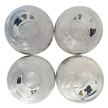 Load image into Gallery viewer, Jacks Daughter of All Trades Vintage Antique Mid-Century Kitsch Store Shop Reseller Etsy Shopify Toronto Canada Free Porch Pick Up Local Delivery Worldwide Shipping Judy Weinberg Unique Housewarming Gift Sustainable Gift Wedding Gift Home Decor Collectible Collector Gift Farmhouse Cottagecore Cottage Lodge Shabby Chic Industrial Hollywood Regency Fred Press Golden Meadow 13oz roly poly glasses 22kt gold butterflies botanicals Federal Glass, USA, 1950s 1960s barware happy hour party Mad Men
