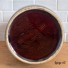 Load image into Gallery viewer, Vintage glossy brown drip glazed ceramic pitcher. Crafted by Hull Pottery, USA, 1960s. A beautiful piece to add to your home decor or art pottery collection!

In excellent condition, no chips/cracks/repairs. Maker&#39;s marks.

Measurements

Large: 5 x 9 inches, 72 ounces
