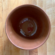 Load image into Gallery viewer, Vintage Gloss Cinnamon Brown Wave Mixing Bowl 308, Robinson Ransbottom, USA
