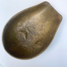 Load image into Gallery viewer, Antique gold toned 3lb cast iron weigh scale, model 405AR with brass bowl. This type of scale was typically used to weigh candy in a general store. Crafted by the Canadian Toledo Scale Co. Canada, early 20th century. Note the product plate showing the date it was patented as July 22, 1919 with patents pending.
