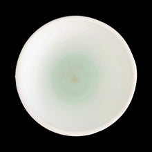 Load image into Gallery viewer, Vintage milk glass Harvest trumpet shaped, footed vase features a pressed grape and leaf pattern. Crafted by Colony Glass, circa 1960s. A wonderful addition to farmhouse, cottage and wedding decor.

In excellent condition, no chips or cracks.

Measures 4 7/8 x 9 7/8 inches
