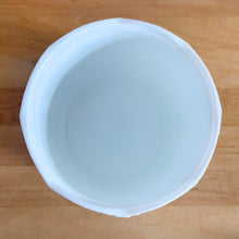 Load image into Gallery viewer, Vintage &quot;Harvest&quot; Milk Glass Medium Canister and Lid , Colony Glass, USA
