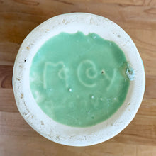 Load image into Gallery viewer, Close-up of the McCoy maker's mark stamped into the base
