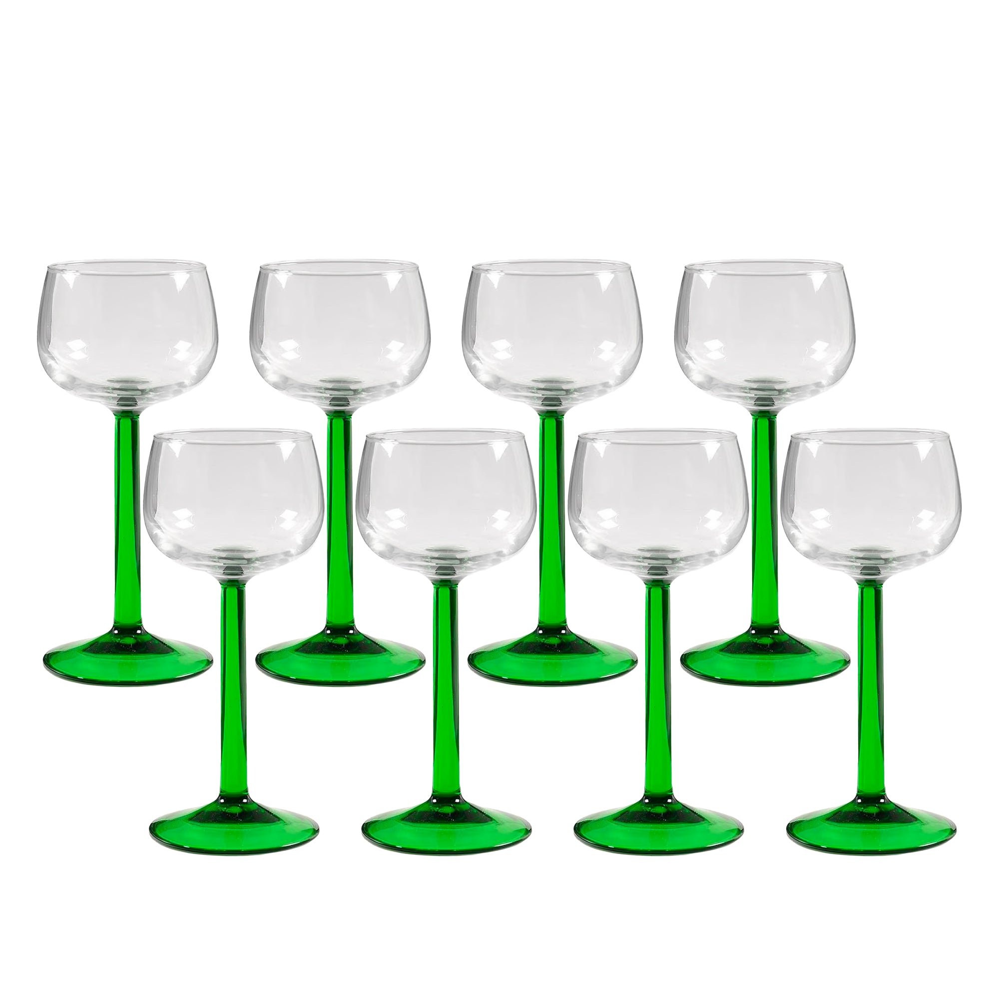 Vintage Luminarc Emerald Stem Hock Wine Glass Cristal d'Arques France –  Jack's Daughter of All Trades