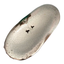 Load image into Gallery viewer, Jacks Daughter of All Trades Vintage Antique Mid-Century Kitsch Store Shop Reseller Etsy Shopify Toronto Canada Free Porch Pick Up Local Delivery Worldwide Shipping Judy Weinberg Unique Housewarming Gift Sustainable Gift Wedding Gift Home Decor Collectible Collector Gift Farmhouse Cottagecore Cottage Lodge Shabby Chic majolica figural white pink cockatoo parrot ceramic pitcher green botanical base brown bamboo-style handle Georges Jones England late 19th century 1880s whimsical  coastal tropical Tiki decor
