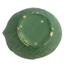 Load image into Gallery viewer, Jacks Daughter of All Trades Vintage Antique Retro Mid-Century Modern Modernist Kitsch Store Shop Reseller Etsy Shopify Toronto Canada Free Porch Pick Up Local Delivery Worldwide Shipping Judy Weinberg Unique Gift Housewarming Gift Sustainable Gift Wedding Gift Home Decor Collectible Collector Gift Farmhouse Cottagecore Cottage Lodge Shabby Chic Industrial Art Deco Art Pottery McCoy Pottery Matte Green Centrepiece Planter Console Bowl Christmas
