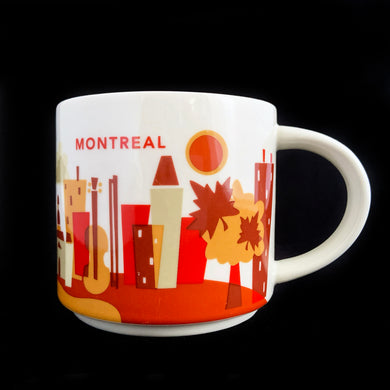 Perfect for your morning cuppa joe! This fabulous collectible Montreal mug was produced by Starbucks as part of their 