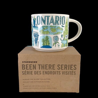 Perfect for your morning cuppa joe! This fabulous collectible Ontario mug was produced by Starbucks as part of their 