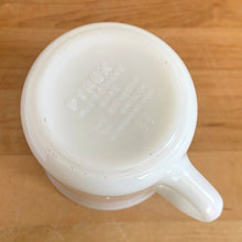 Load image into Gallery viewer, Jacks Daughter of All Trades Vintage Antique Store Shop Reseller Etsy Shopify Toronto Canada Free Porch Pick Up Local Delivery Worldwide Shipping Judy Weinberg Unique Home Decor Collectible Tableware Milk Glass Shabby Chic Cottage Farmhouse Mid-Century Flea Market Style Unique Sustainable Gift PYREX white opal milk glass handled creamer Corning
