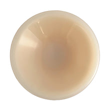 Load image into Gallery viewer, Vintage peach milk glass fairy lamp base stand. Crafted by Westmoreland Glass, USA, circa 1970s. The missing pants to your fairy lamp top!

In great vintage condition, free from chips, tiny flea bite on the interior rim.

Measures 4 x 5 1/8 inches
