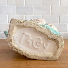 Load image into Gallery viewer, Jacks Daughter of All Trades Vintage Antique Mid-Century Kitsch Store Shop Reseller Etsy Shopify Toronto Canada Free Porch Pick Up Local Delivery Worldwide Shipping Judy Weinberg Unique Housewarming Gift Sustainable Gift Wedding Gift Home Decor Collectible Collector Gift Farmhouse Cottagecore Cottage Lodge Shabby Chic Industrial Art Deco Art Pottery McCoy Pottery matte pink Hyacinth vase McCoy Pottery 1950 art pottery
