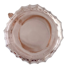 Load image into Gallery viewer, Bottom view of vintage 1931-37 Anchor Hocking Mayfair pink depression glass pitcher

