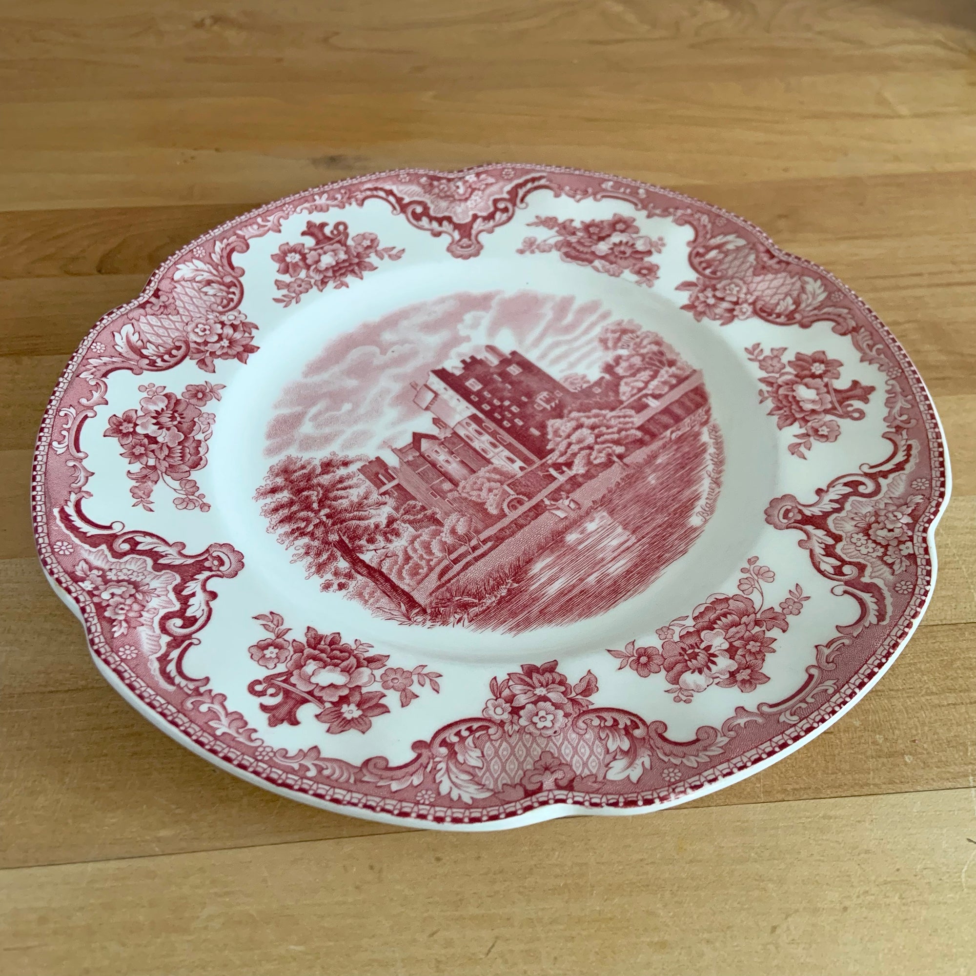 Vintage Old Britain Castles Dinner Plate, Johnson Bros, England